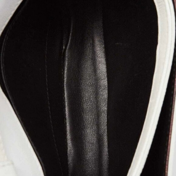 Balenciaga White Grained Leather Ville Day S Crossbody Flap Bag - Picture 5 of 8